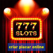 criar placar online